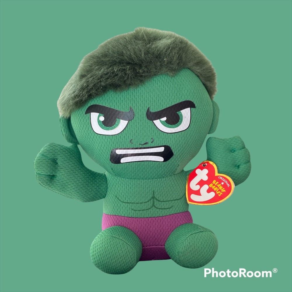 TY Hulk plush collectible